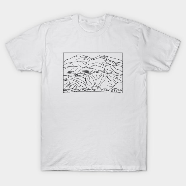 Black Mesa Landscape New Mexico T-Shirt by TheCosmicTradingPost